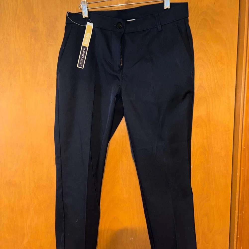 NWT Estée Lauder Midnight Blue Suit Sets: Jackets S & M, both Pants Size 6 - Picture 6 of 12